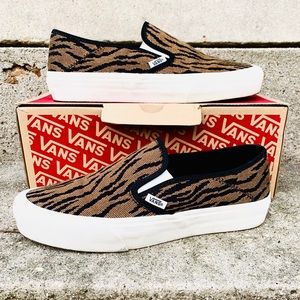 Vans Woven Tiger Slip-on Sneakers